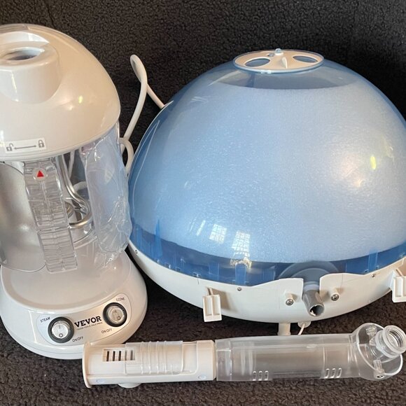 NEW Hair Steamer, 2 in 1 UV Ozone Hair & Facial Steamer - Picture 6 of 12